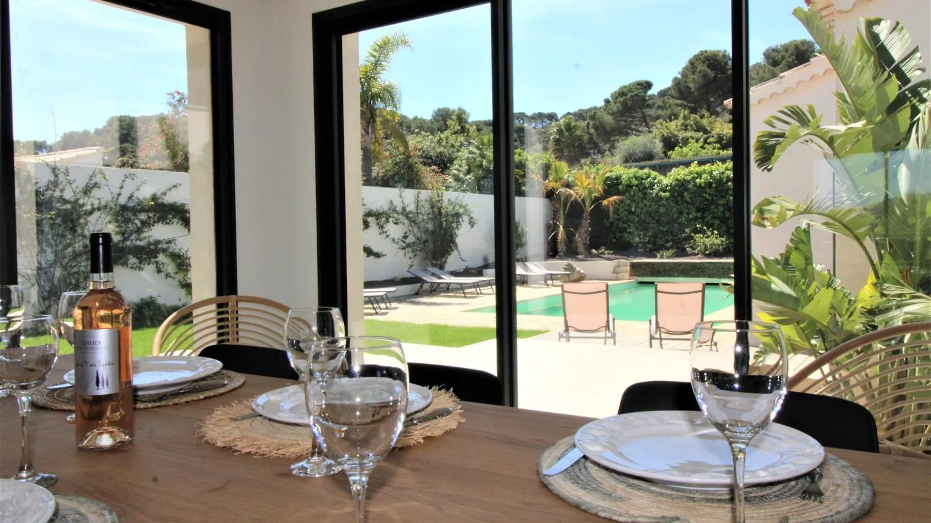 Villa La Madrague-Villa/Piscine Vue Mer/Clim/Wifi Hyeres