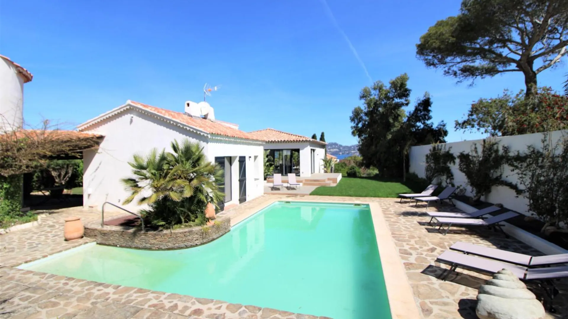 Villa La Madrague-Villa/Piscine Vue Mer/Clim/Wifi Hyeres France