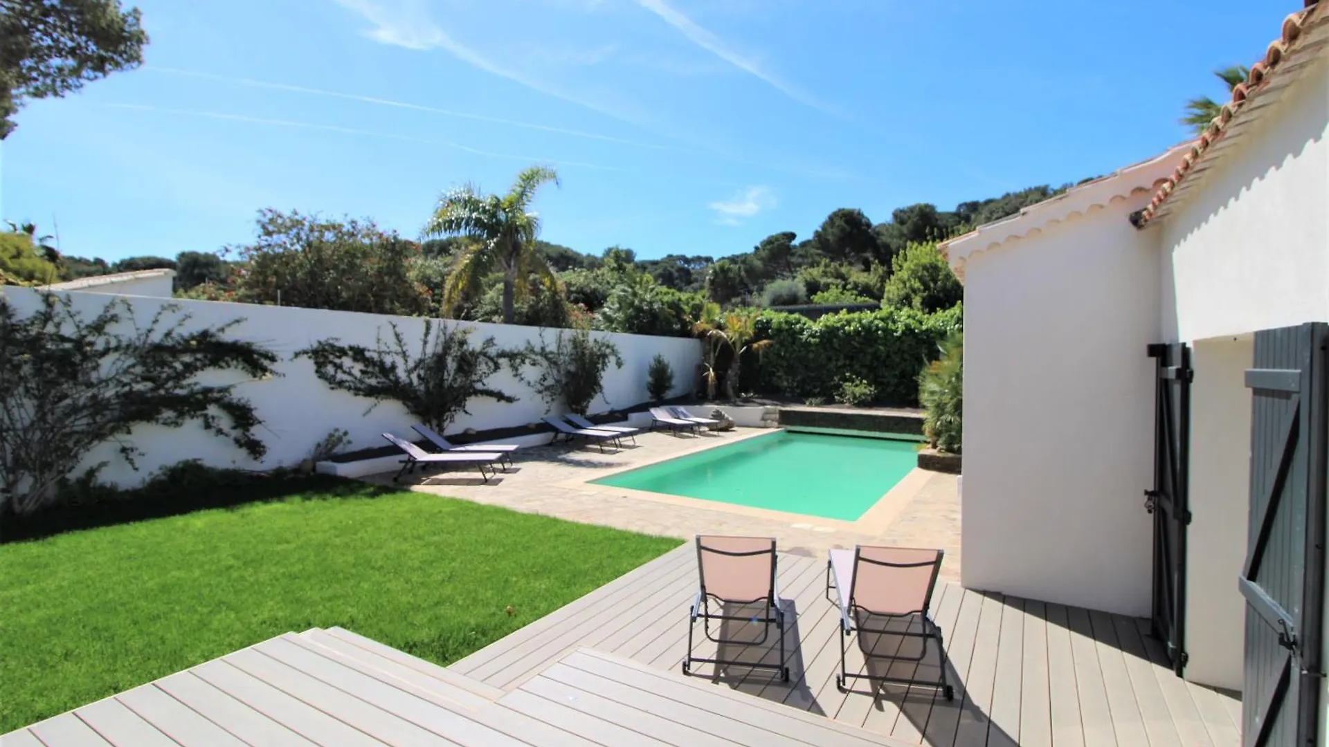Villa La Madrague-Villa/Piscine Vue Mer/Clim/Wifi Hyeres